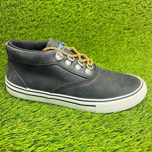Sperry Top Sider Striper Storm Mens Size 8 Black Casual Leather Chukka Shoes - Picture 1 of 10