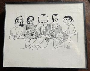 Hirschfeld Bob Newhart hirschfeld - Picture 1 of 3