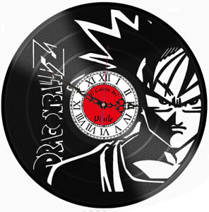 Orologio da Parete In Vinile Anime  DragonBall- Goku- Vegeta (3.0)