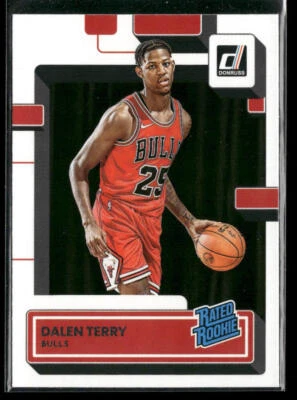 2022-23 Donruss #218 Dalen Terry Chicago Bulls Rookie - Image 1 of 2