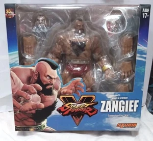Figura roja Storm Collectibles STREET FIGHTER V ZANGIEF SELLADA buen estado - Imagen 1 de 24