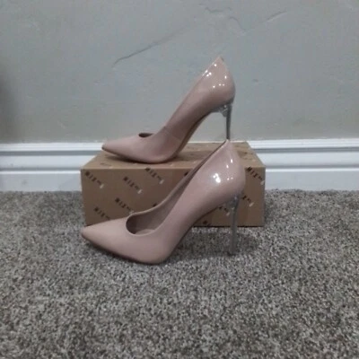 Talla 6.5 Mujer Mezcla Nº 6 zapatos de salón sin cordones Danyah-C nude arce azúcar punta Foto 1 de 4