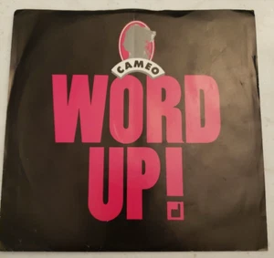 CAMEO Word Up! Atlanta Artists Records 45rpm w/ Pic sleeve Urban Warrior B Side - Picture 1 of 9