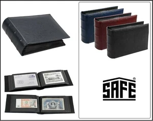 Autogrammkartenalbum Schwarz 50 Hüllen 195x130mm SAFE 4137 Für 100 Autogramme - Picture 1 of 12