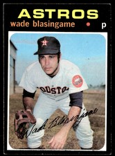 1971 Topps #79 Wade Blasingame   Baseball Houston Astros