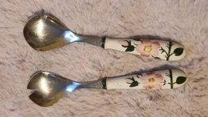 Salatbesteck V & B "Wildrose" mit defekt - Bild 1 von 4