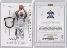 2013 Panini National Treasures Air Apparent Materials Prime /25 DeMarcus Cousins