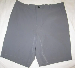 Banana Republic NEU bequeme Herrenshorts vorne flach aktiv grau Stretch Größe 36 - Bild 1 von 6