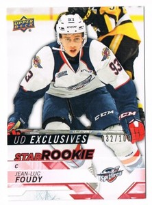 2018-19 Upper Deck CHL UD EXCLUSIVES #/100 Pick From List !!