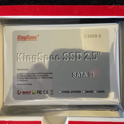 KingSpec SSD 32 GB - Image 1 of 4
