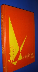 Virginian Longwood College 1968 Farmville VA Virginia Yearbook Genealogy - Picture 1 of 12