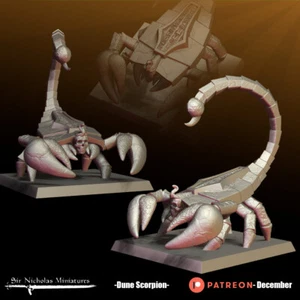 Dune Scorpion - Entombed Scorpion Statuary - Picture 1 of 5