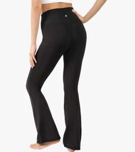Pantalones Yogalicious para mujer Lux Madison cruzados cintura acampanados pierna XL NUEVOS SIN ETIQUETAS - Imagen 1 de 7