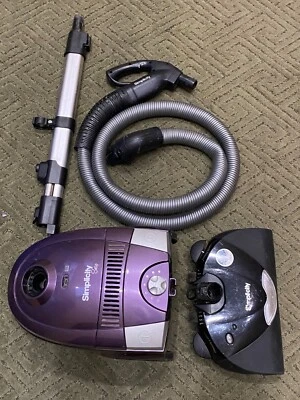 Simplicity Snap Canister Vacuum Cleaner Purple/Black Corded Bagless Lightweight - Image 1 of 4