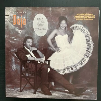 DEJA-SERIOUS-ORIGINAL 1987 VIRGIN RECORDS 7 90601-1 VINYL-PROMO COPY-GREAT COND - Image 1 of 3