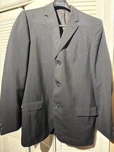 Vintage Kingsridge Suit Jacket Black Size 42L - Picture 1 of 5