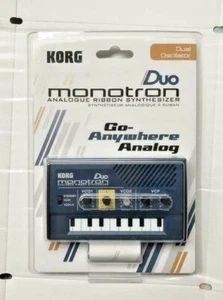 KORG MONOTRON DUO Analog Pocket Synthesizer 0-Key Dual Oscillator Mini Portable - Picture 1 of 12