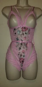Victoria's Secret Garden Party Crotchless Open-Cup Teddy size X-Large NWT - Picture 1 of 10