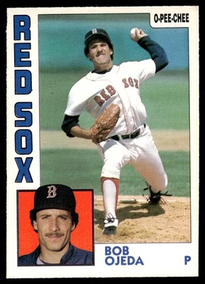 1984 O-Pee-Chee Bob Ojeda Boston Red Sox #162 - Image 1 of 2