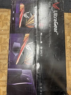LG 32 Inch UltraGear OLED Dual Mode 4K UHD G-Sync Compatible Gaming Monitor - Image 1 of 3