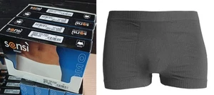 SET 4 Boxer Uomo Intimo Microfibra Senza Cuciture Seamless SENSI' XL Antracite - Foto 1 di 5