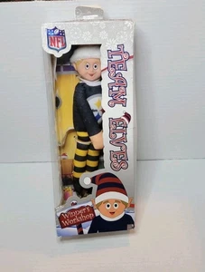 NFL Pittsburgh Steelers Equipo Elfos Muñeca de Foco - ¡NUEVA! ¡CAJA DAÑADA! - Imagen 1 de 10