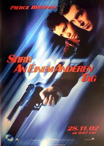 James Bond 007 Stirb an einem anderen Tag - Filmposter 120x80cm gerollt (1) - Picture 1 of 1