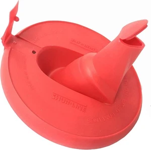 Shur-Line 2000576 Quart Store and Pour Paint Can Lid Lid, Red - Picture 1 of 7