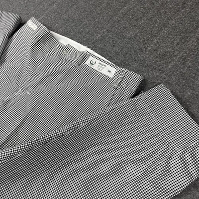 VTG Houndstooth Permanent Press Regent Brand Mens 36x30(34"x30) Retro Rockabilly - Image 1 of 4