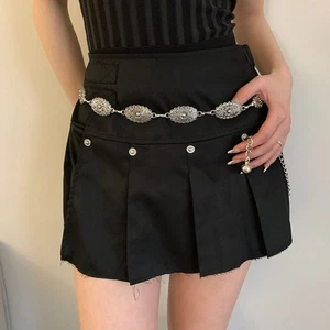 Luxury Design Waist Chain Woman Dress Belt Chain Metal Chain Waistband - Picture 1 of 10