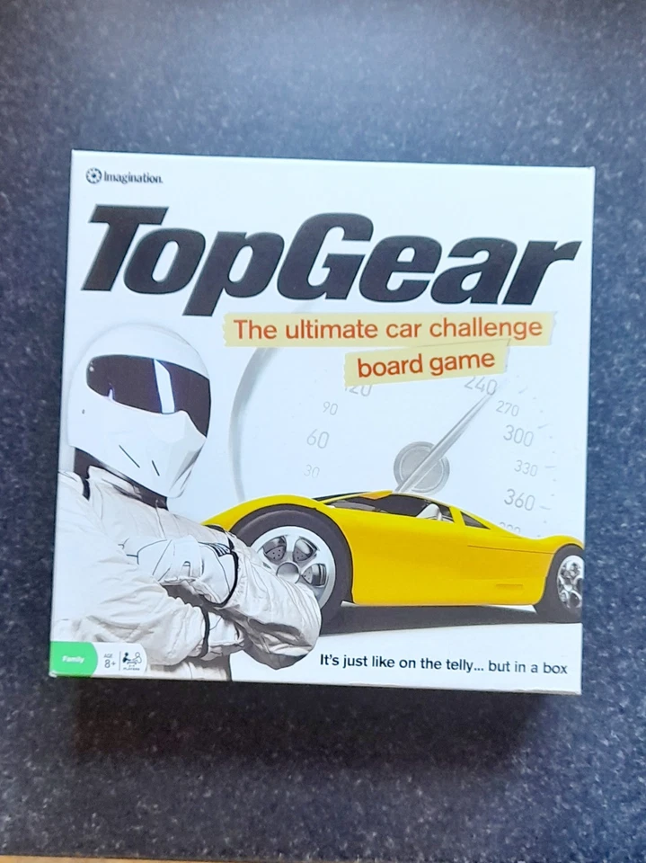 Top Gear Board Game. The Ultimate Car Challenge Board Game. 2008. Unused. - Image 1 of 4