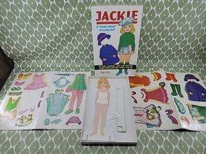 Unused Vintage Jackie Magic Wand Dressing Doll Spears Game Paper Doll Set - Picture 1 of 11