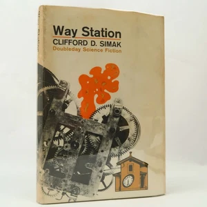 Way Station by Clifford D. Simak (Doubleday, 1963) BCE Vintage Sci-fi HC - Imagen 1 de 7