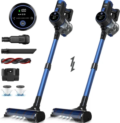Two VYKLO Powerful Cordless Lightweight Stick Vacuum Cleaner Hard Floor Carpet - Image 1 of 4