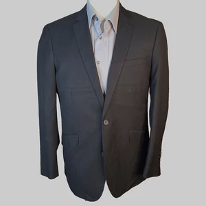 Renoir Jacke Sport Mantel Herren 40R Einfarbig Schwarz DV - Bild 1 von 9