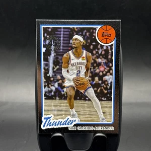 SHAI GILGEOUS-ALEXANDER Topps 2025/26 Basketball 45th Anniversary 80BK-91 OKC  - Bild 1 von 3