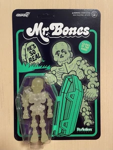 Mr. Bones Super 7 Figure Glow In The Dark Variant Sold Out Halloween - Picture 1 of 6