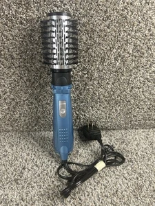 BaBylissPRO Nano Titanium Rotating Hot Air Dry Round Brush Volumizer Blue Works - Picture 1 of 5