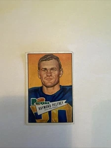 1952 Bowman Small Card  #106 Ray Pelfrey Green Bay Packers EX. - Picture 1 of 6