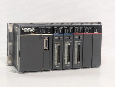 Koyo DirectLOGIC 405 D4-440 PLC w/D4-32ND3-1 x2 D4-32TD2 D4-16TD2 F4-08TRS-1 - Image 1 of 4