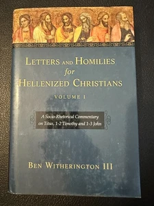 Letters and Homilies for Hellenized Christians Vol 1 Ben Witherington HC - Bild 1 von 3