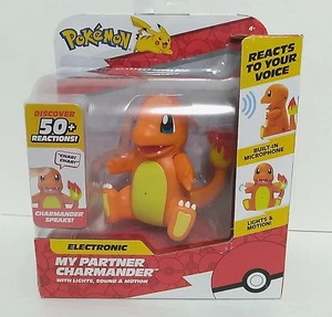 Pokémon My Partner Charmander w/ Movement Sounds Electronic & Interactive Toy - Picture 1 of 11