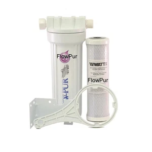 NEW Flow-Pur Watts POE12GHGAC Water Filter System External RV Marine FREE SHIP - Picture 1 of 1