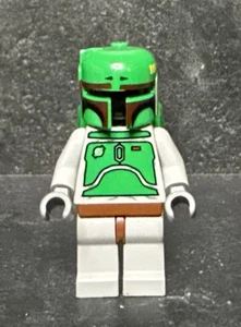 Lego Star Wars Gray Boba Fett Minifigure SW0002 Slave 1 Ship Original 2003 - Picture 1 of 4