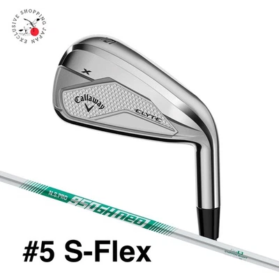 Callaway Golf ELYTE X Iron #5 S-Flex N.S.PRO 950GH neo Steel Shaft RH Men 2025 - Image 1 of 4
