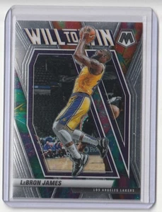 2020-21 Panini Mosaic #10 LeBron James Will to Win Los Angeles Lakers - Picture 1 of 1