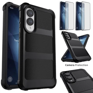 Funda protectora de pantalla de doble capa resistente para Samsung Galaxy S25 Edge 5G - Imagen 1 de 29