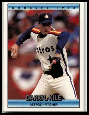 1992 Donruss #309b Darryl Kile - Image 1 of 2