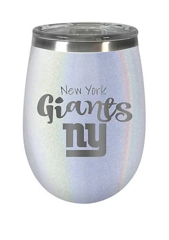 NEW YORK NY GIANTS 12OZ STAINLESS STEEL VACUUM SEALED WINE TUMBLER FREE SHIP Cover