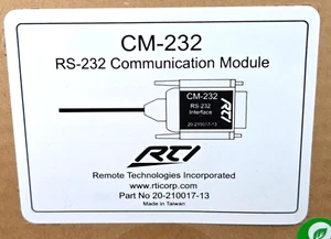 RTI - CM-232 Kommunikationsmodul 20-21017-13 NEU VERSIEGELT! SCHNELLER VERSAND!💨✅ - Bild 1 von 7